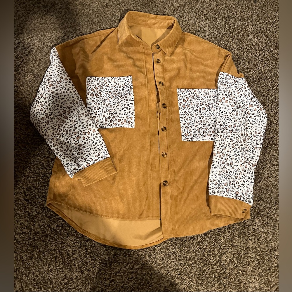 Orange Shacket